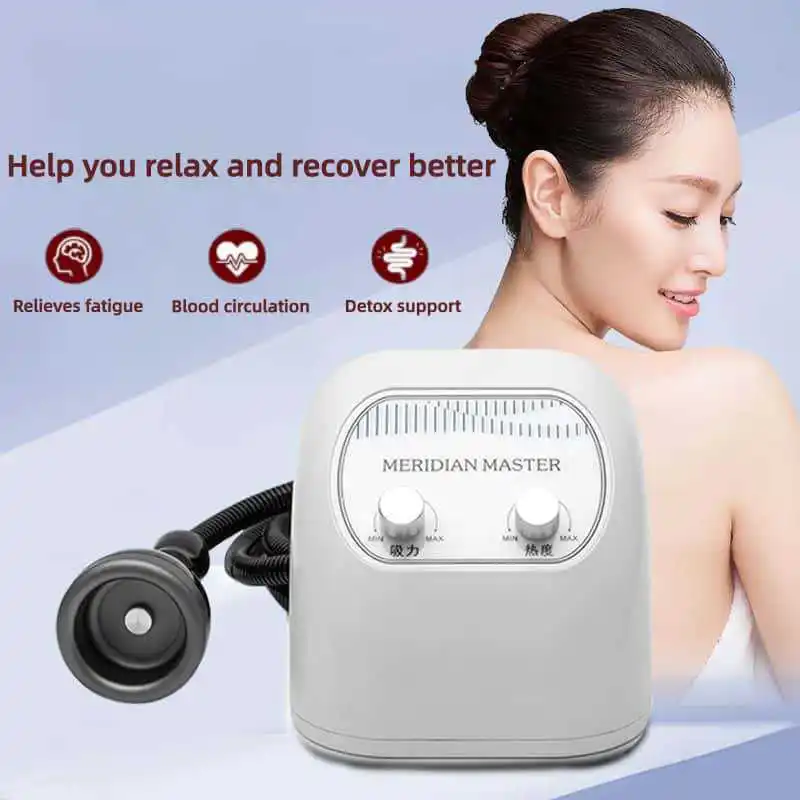 Electric Cupping And Gua Sha Full Body Massager for Meridian Dredging Cold Damp Relief Enhances Circulation And Body Shaping