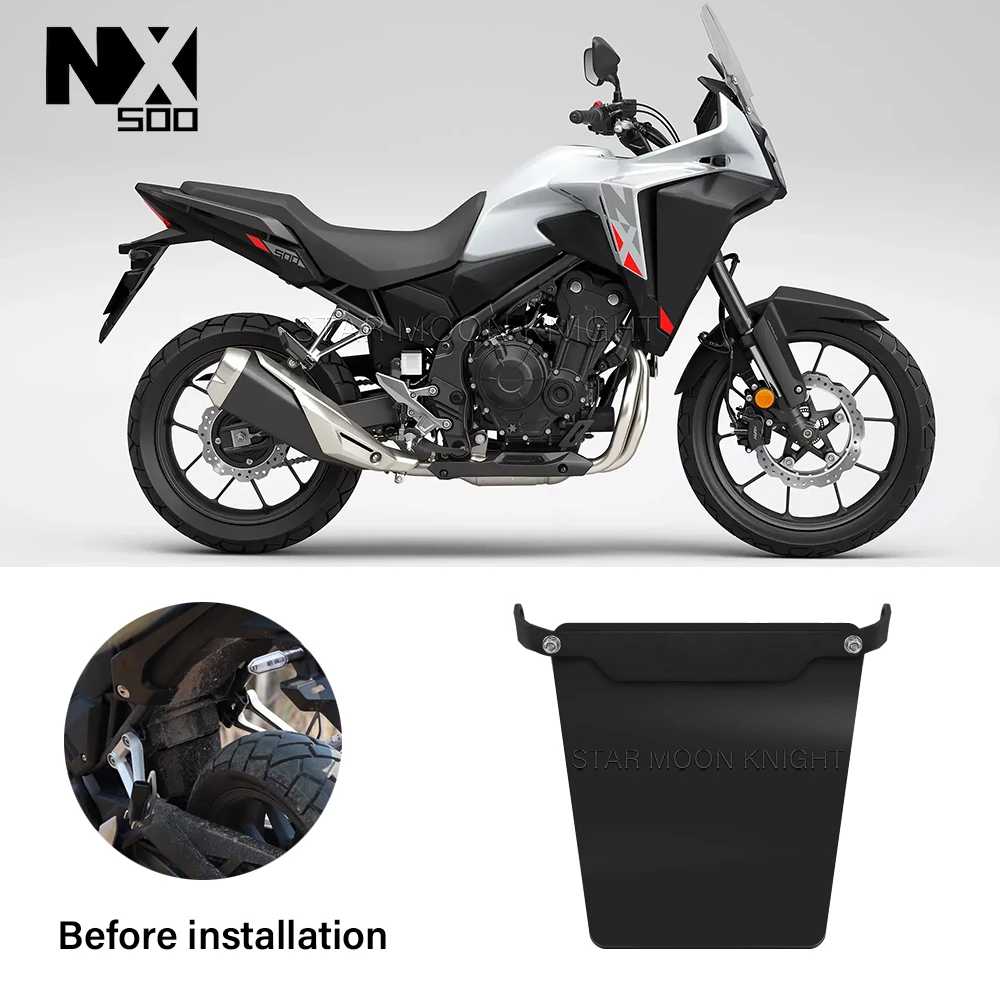 

Rubber Shock Absorber For Honda NX500 NX 500 2024+ Motorcycle Shock Shield Middle Fender Accessories