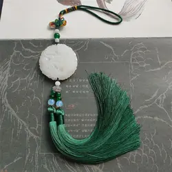 Antique Tassel Pendant Key Tassel DIY Fringe Jewellery Shuangliu Su forbidden step pressure collar Antique waist accessories