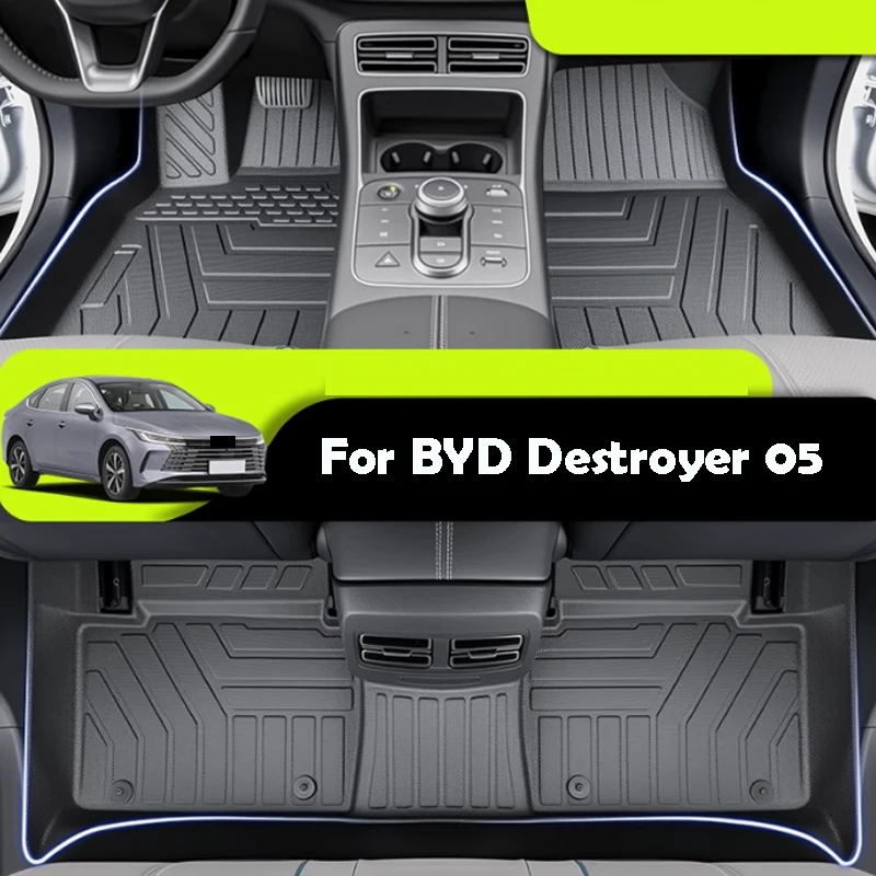 

For BYD Destroyer 05 2022-2025 TPE Foot Pad Effective Protection Car Accessories