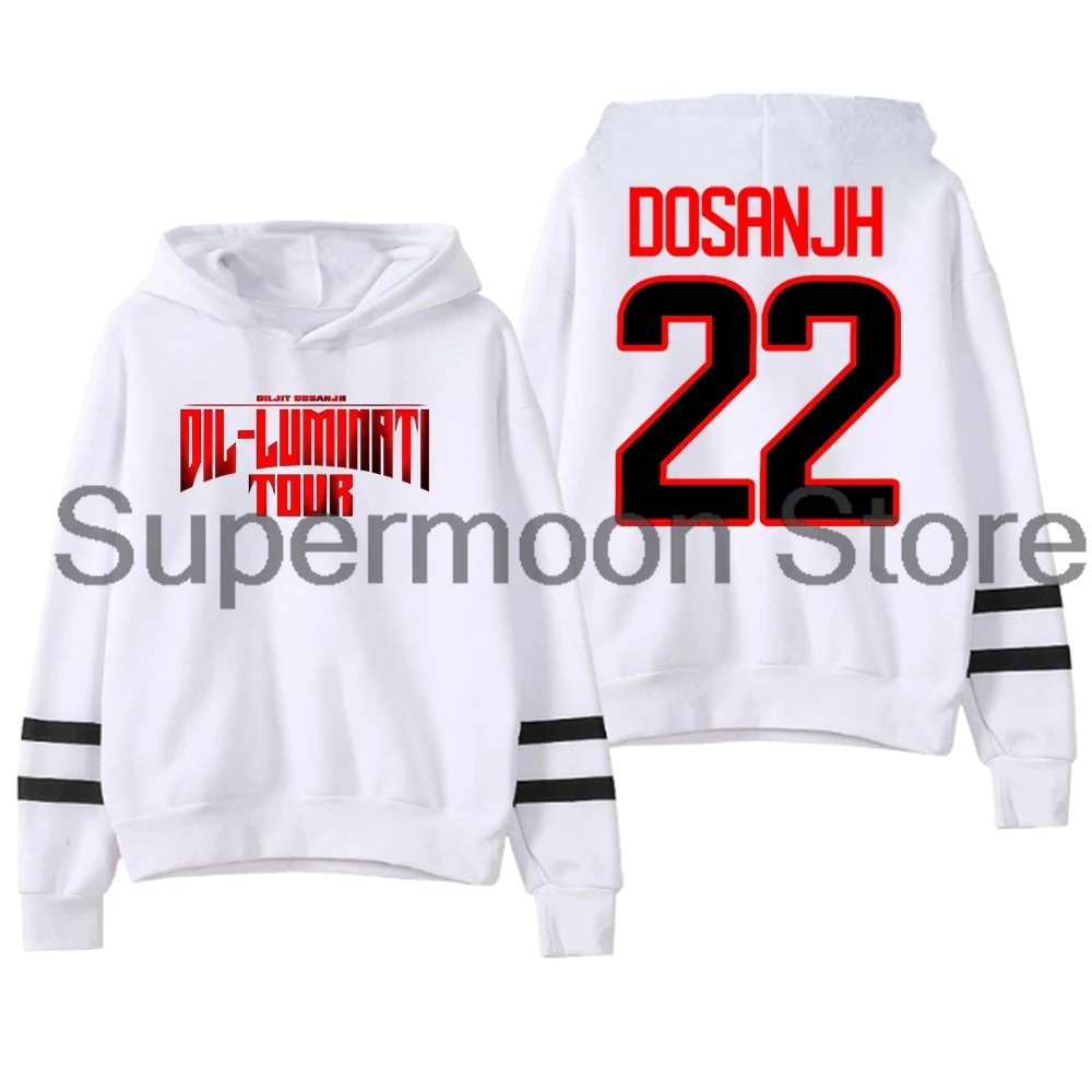 Diljit dosanjh 22 hoodie DIL-luminati เสื้อสเวตเชิ้ตมีฮู้ดแขนขนานไม่มีกระเป๋าสำหรับทัวร์2024