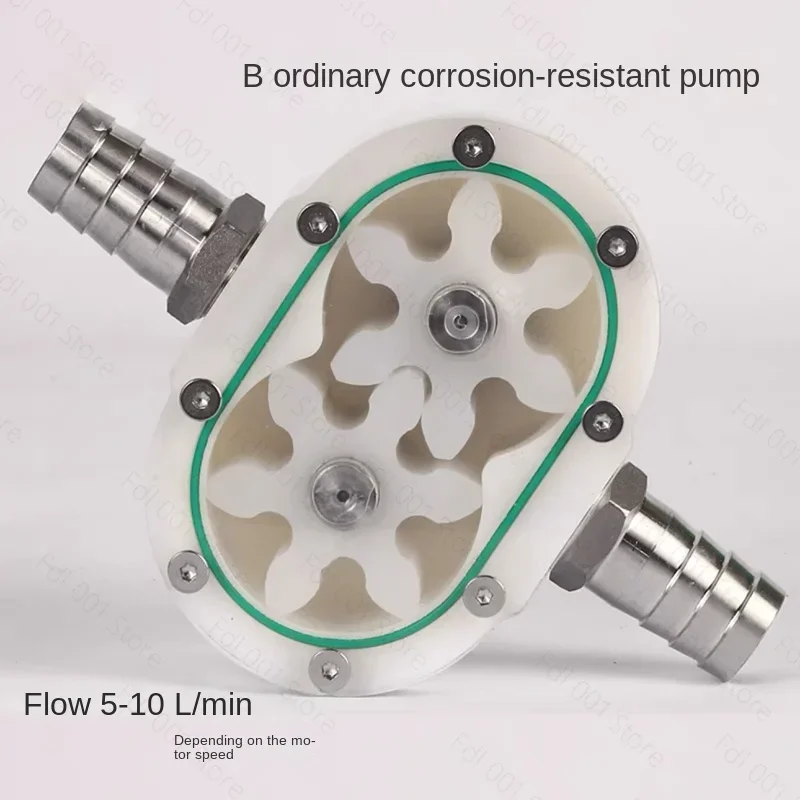 Gear Pump For Filling Machine 5-10L/Min Honey Pump Viscous Liquid Sesame Peanut Butter Transfer pump For Home Brewing