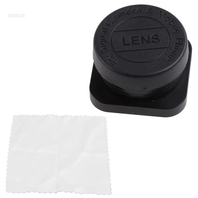 15X Macro Camera Lens/Fisheye Lens 4K High Defination Optical Glass Lens Vlog Accessories Designed for Hero 10/9 Black