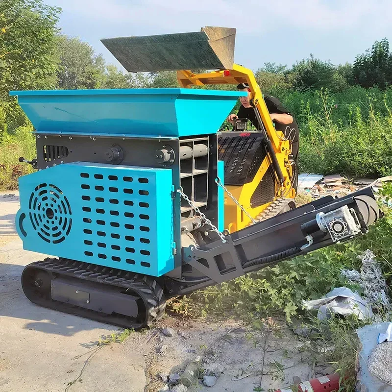 Cheap Mining Quarry Used Mobile Stone Crusher Mini Stone Mobile Jaw Crusher With Belt Conveyor Primary Stone Crusher Machine