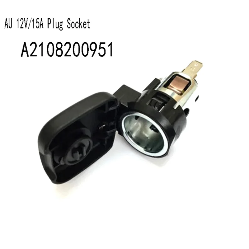 

Exclusive A2108200951 Car AU 12V/15A Plug Socket For Mercedes Benz G Viano Class C-CLASS Cigar Lighter 12 Volt Socket Spare Part