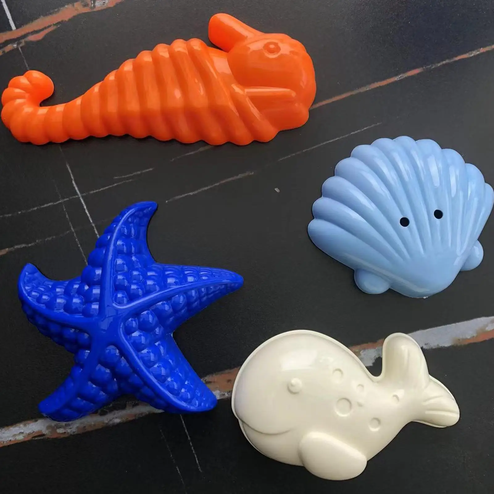 Sand Toys For Kids Sea-Themed Children Beach Sand Toys Boys Girls Castle Building Imaginative Play Game For Camping Backyard