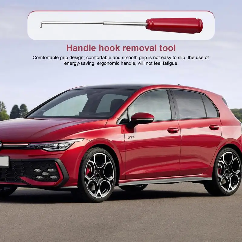 

Pick Hook Puller Removal Tool Stainless Steel Pick Tool Pick And Hook Hand Tool Comfortable Smooth Grip For Crafting