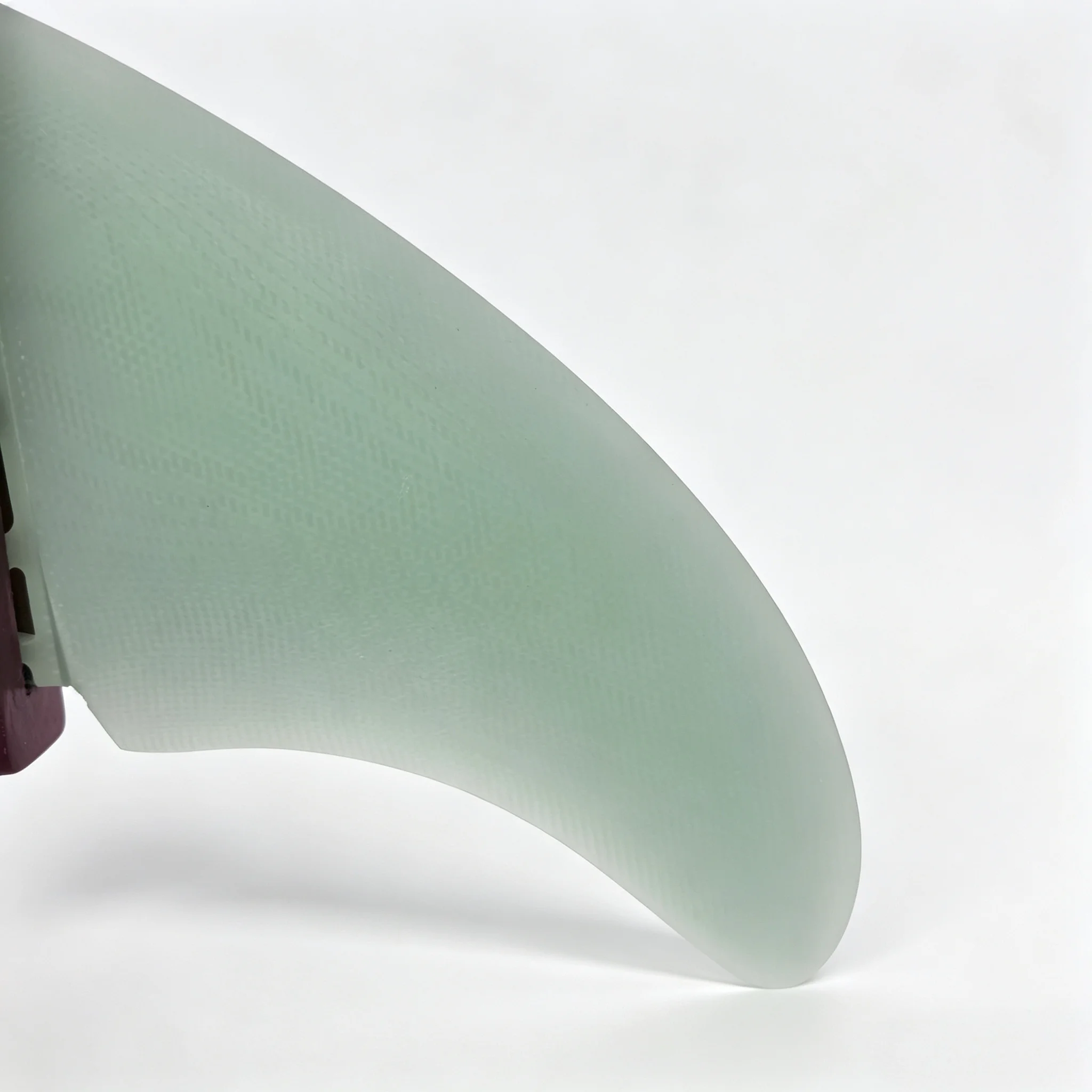 5.25 Transparent surfboard tail, fish fins, fiberglass surfboard fins
