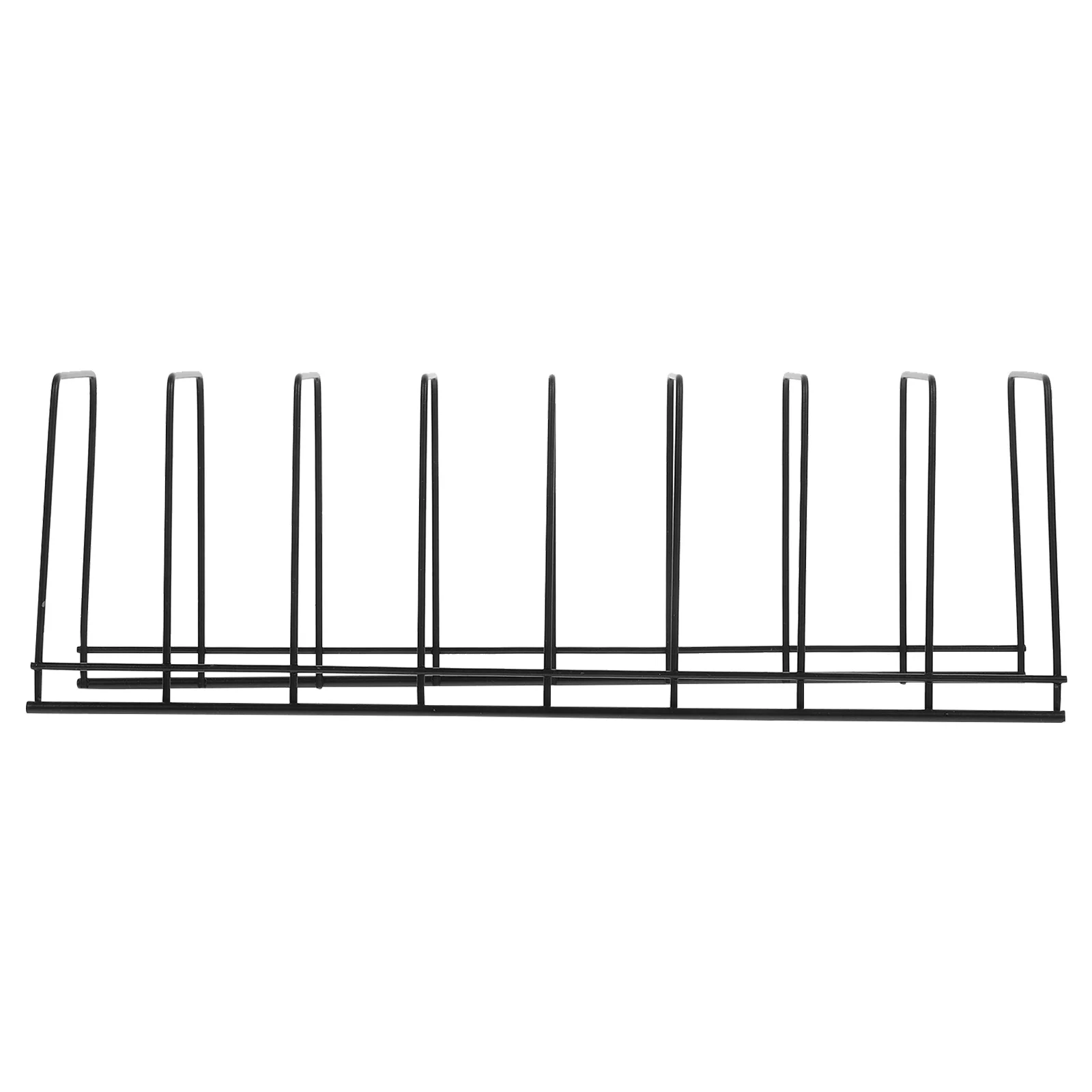 منظم سطح المكتب المعدني لفرز الملفات ومجلدات الكتب والمجلات والمكتب والمدرسة والتخزين المنزلي وحامل كتب فني حديدي #2