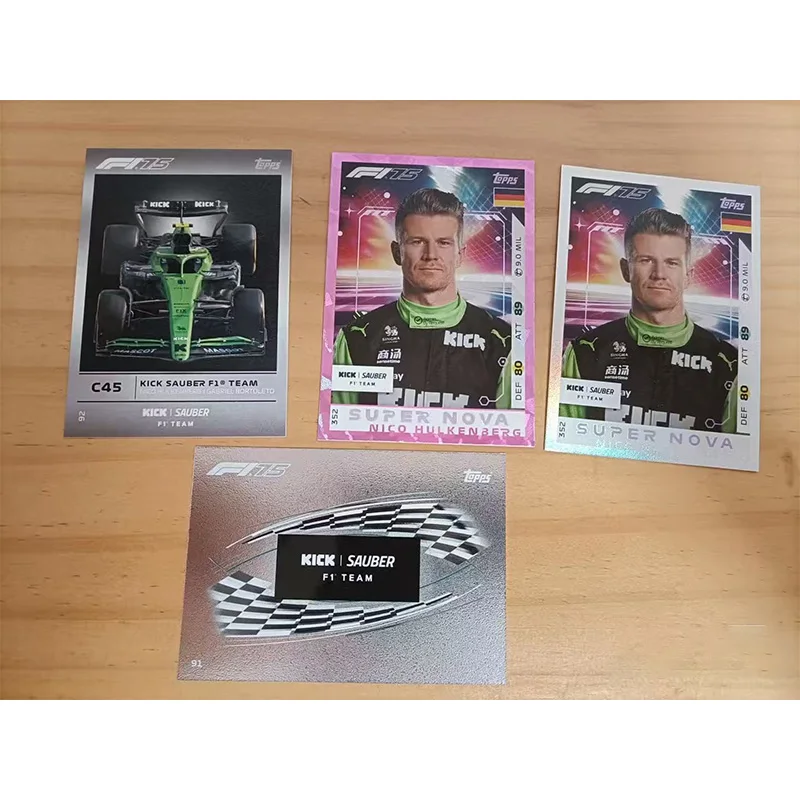 In Stock 2025 TOPPS TURBO ATTAX F1 Collectible Cards (Exclusive Edition): High-quality collectibles, boxed set