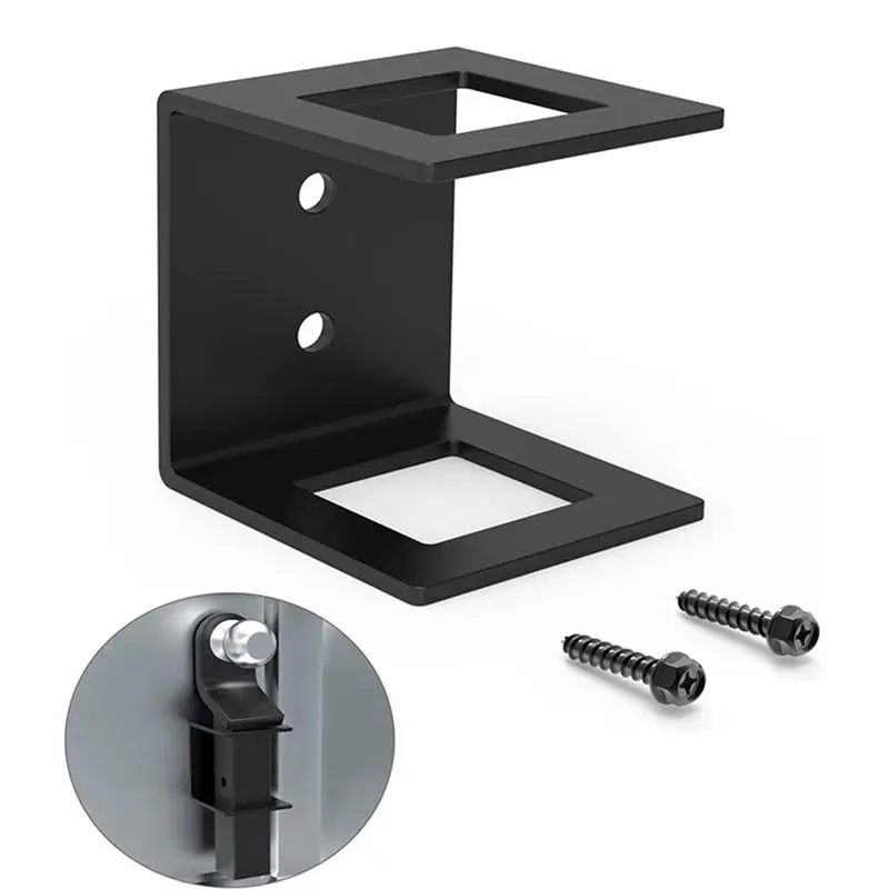 

【ELECTRONIC-ACCESSORIES】For 2-Inch Ball Mount Hitch Storage Bracket For Trailers, Heavy Duty Truck Bed Hitch Holder, Wall& Truck