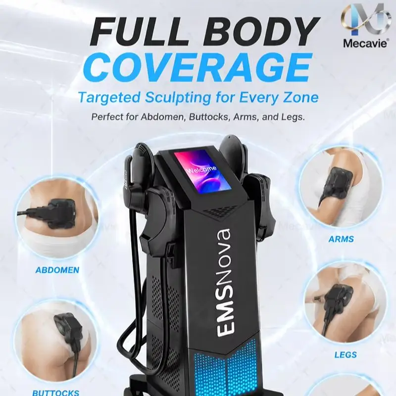 Professional Body Sculptor Machine High Power Fat Loss Abdomen Muscle Gain Buttock Lifting Non-surgical Painless Skin Tightening