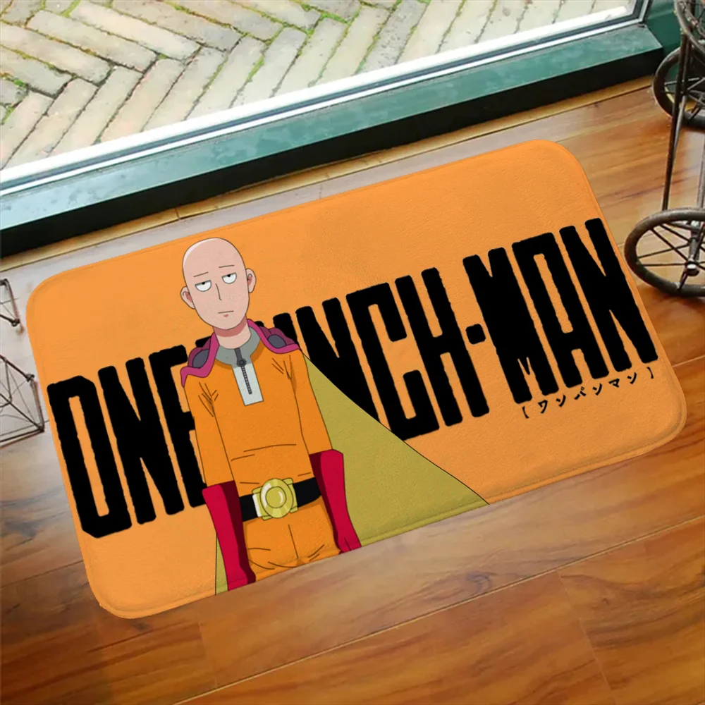 

Bathroom Kitchen Carpet ONE-PUNCH-MAN Mat for Hallway on the Floor Mats Outdoor Doormat Entrance Door House Welcome Offers Home