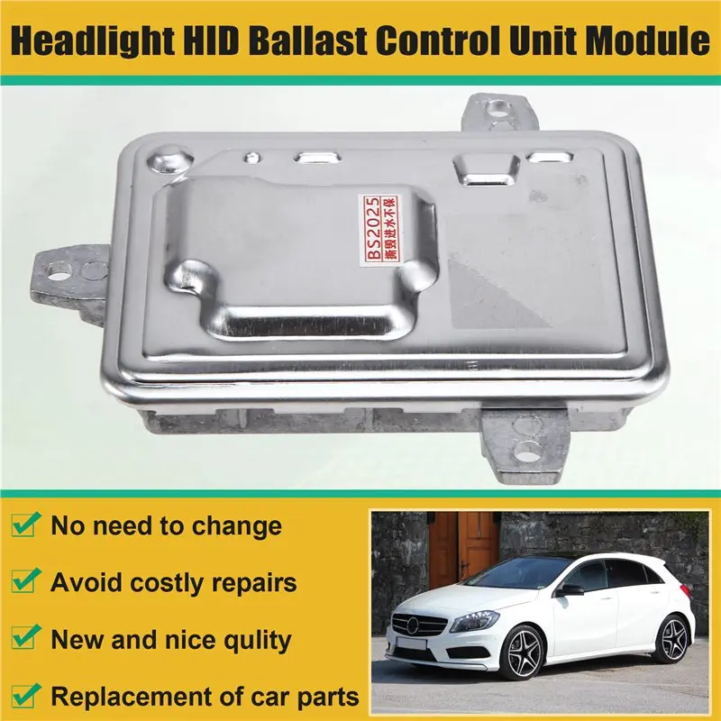 A02Q-HID Headlight Ballast Control Unit Module A1729015400 130732927001 For Mercedes Benz W176 W246 W204 X166 X204 W166 R172 view 5