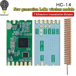 HC-14 wireless module 433MHz receiving and transmitting 1km serial communication data transmission si4438 networking