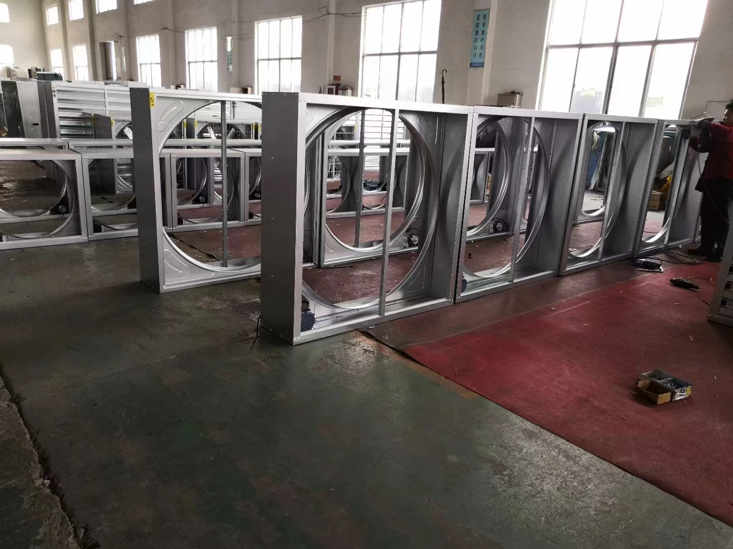 Greenhouse Cooling  Exhaust Fans Agricultural Water Cooling and Ventilation System