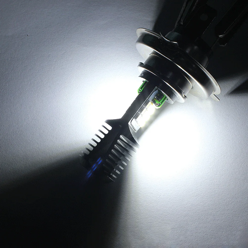 دراجة نارية H4 HS1 BA20D P15D المصباح 3030 24MSD LED مصابيح كهربائية ثنائي اللون أبيض أصفر التوصيل والتشغيل للدراجة ATV الدراجة