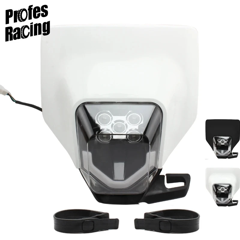 

For Husqvarna FC FE TE TX FX TC 125 250 300 350 450 501 FE250 FC250 TE300 Head Lamp Motorcycle LED Headlight Headlamp