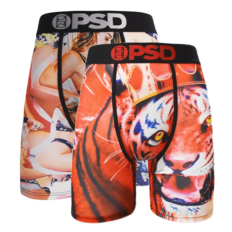 

2pcs Men's Boxer Shorts S-XXL - Soft, Comfortable, Moisture-Wicking. Casual/Home Use, Classic Patterns. Elastic Waist