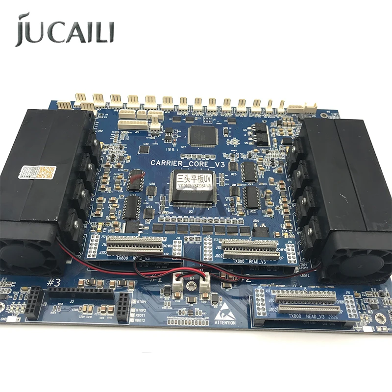 Senyang headboard mother board kit for XP600/TX800 3 head carriage plate main board for UV flatbed printer