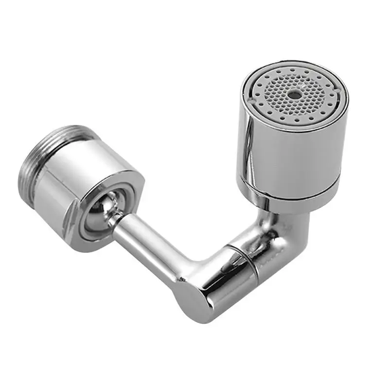 Faucet Extender Swivel Robotic Arm Faucet Aerator with 2 Mode Precise Water Control Sink Extension Faucets Mixer Aerator Bubbler