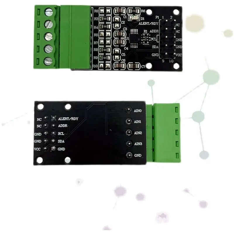 ADS1115 analog-to-digital conversion module 16-bit ADC data collection module digital comparator output I2C communication