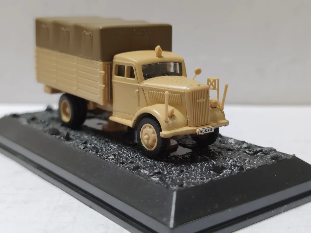 Moulé sous pression 1:72 échelle Amercom Kfz.305 OPEL BLITZ 1942 Opel Blitz camion militaire en alliage moulé sous pression modèle de voiture jouet à collectionner cadeau