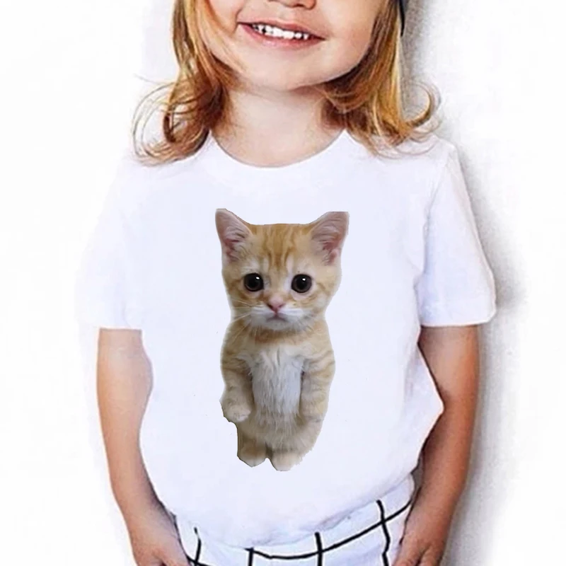 

Japanese Anime Kid T Shirt Cat Kawaii Manga Children T-shirt Kids Clothes Tshirt Tops Tee Boys Girls Tee Baby Cute Y2k