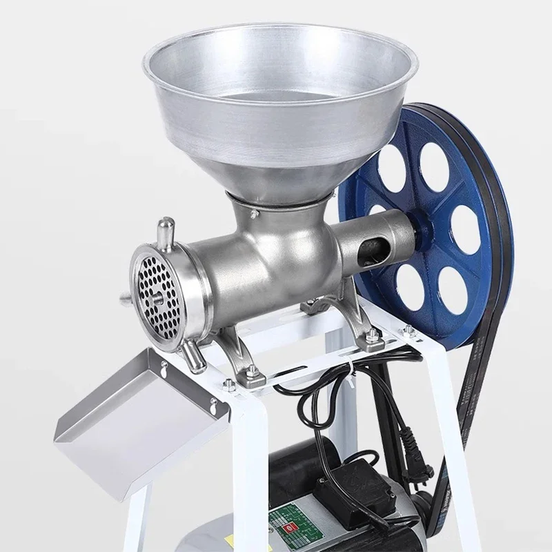 

Stainless Steel Meat Grinder 2200W Commercial High-power Meat Mincer Large Chicken Grinder Bone Shredder Enema 220V/50HZ