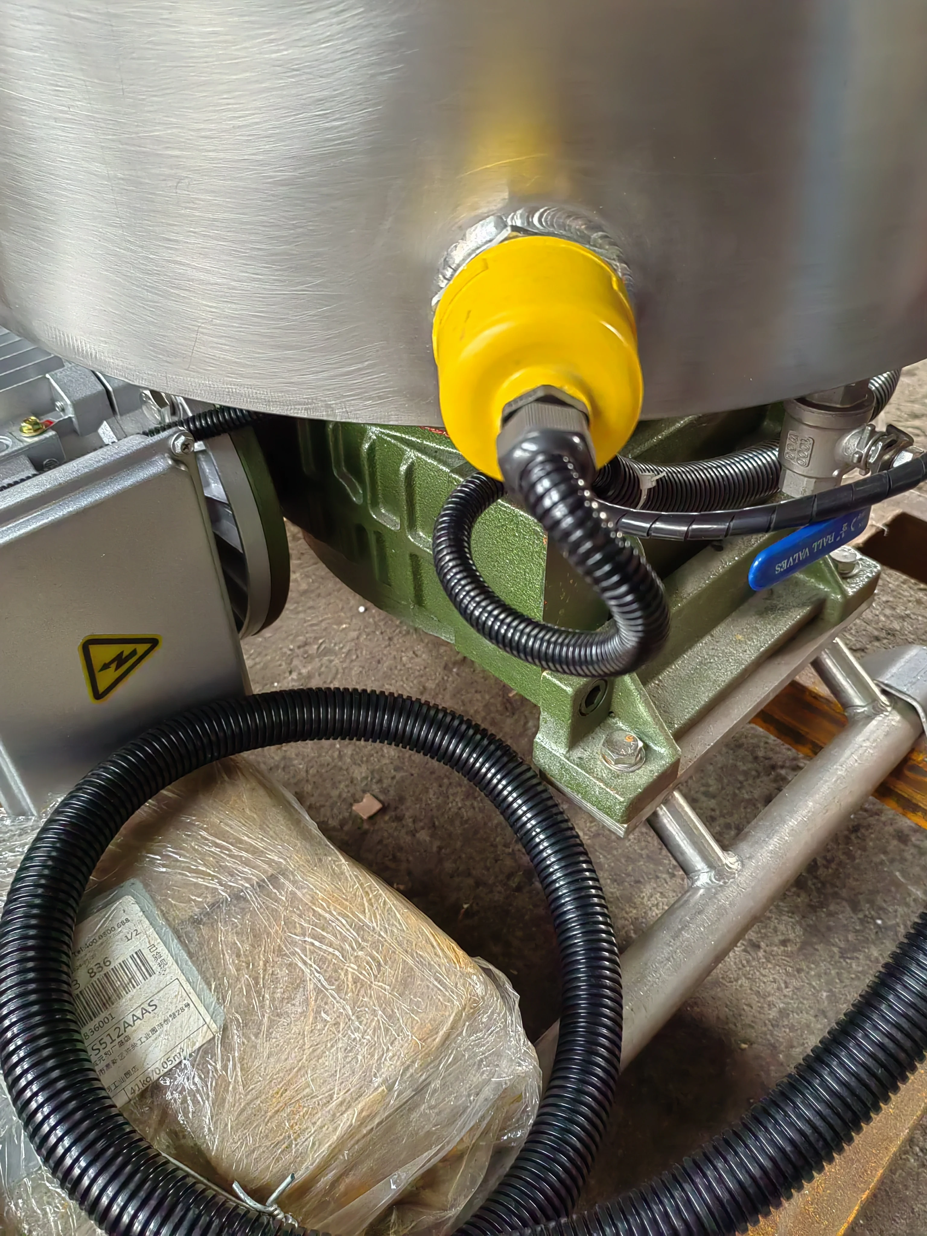 ماكينة طحن كرات الشوكولاتة الصغيرة الأوتوماتيكية سعة 50 لتر، مطحنة الشوكولاتة الرطبة لصنع انتشار الشوكولاتة #6