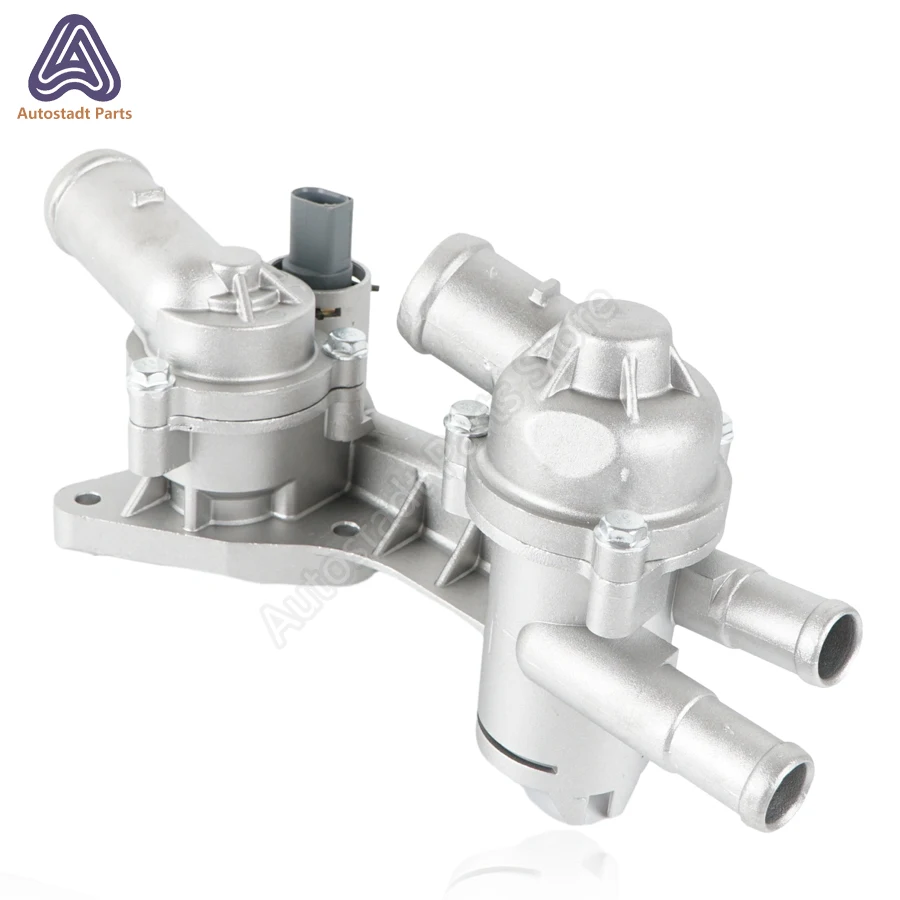 

Aluminium Alloy Thermostat Cooling Housing Assembly 03C 121 111 P 03C121111 For Volkswagen EOS Golf Jetta Passat Touran
