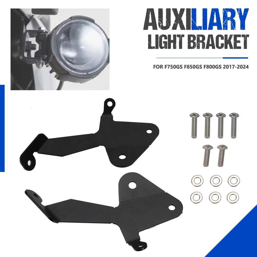 

For BMW F750GS F850GS 2017-2021-2022-2023-2024 Fog Lights Auxiliary Bracket Light Mounts Spotlight Bracket Spot F800GS 2023-2024