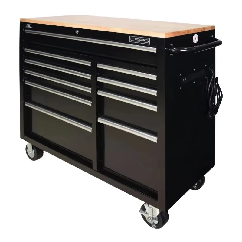 Heavy Duty Mobile Tool Cabinet Cart - 10 Drawer Waterproof Anti-Theft OEM/ODM