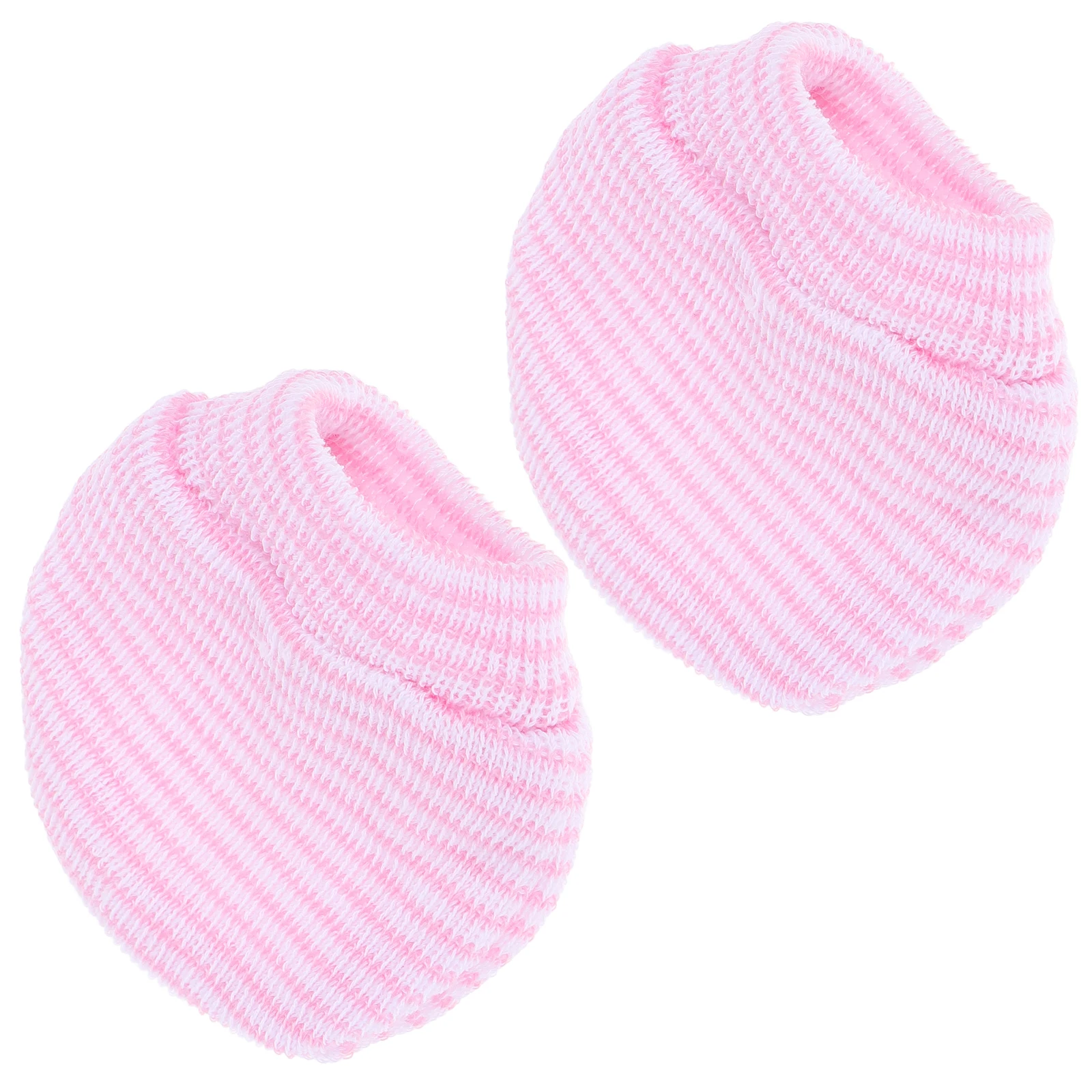 

Toddler Gloves Baby Mittens No Scratch Newborn Handguard Knit Kids Mittens Skyblue Thumb Sucking Deterrent Winter Infant Gloves