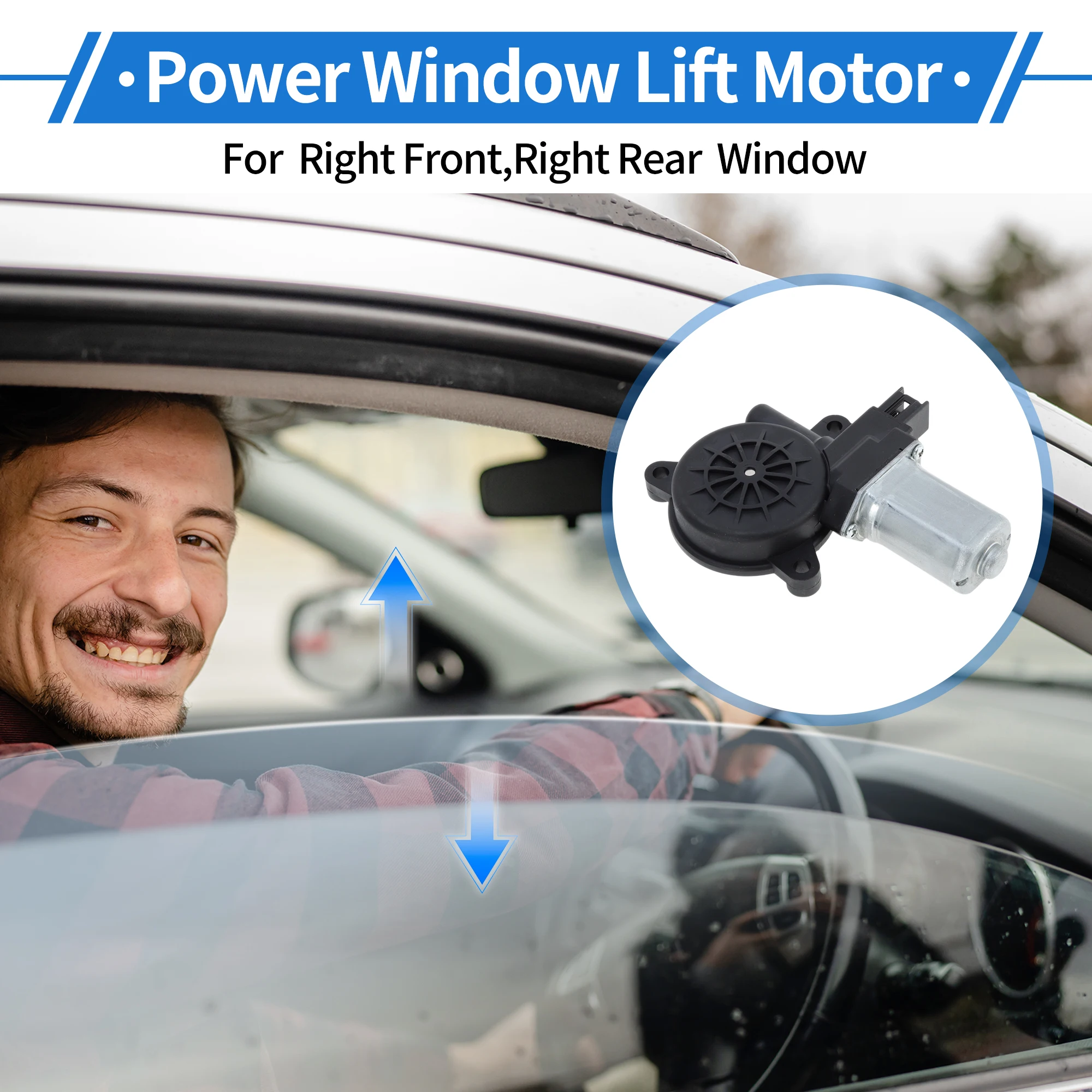 

UXCELL No.B45C5858X Power Window Regulator Lift Motor for Mazda CX-5 2017-2019