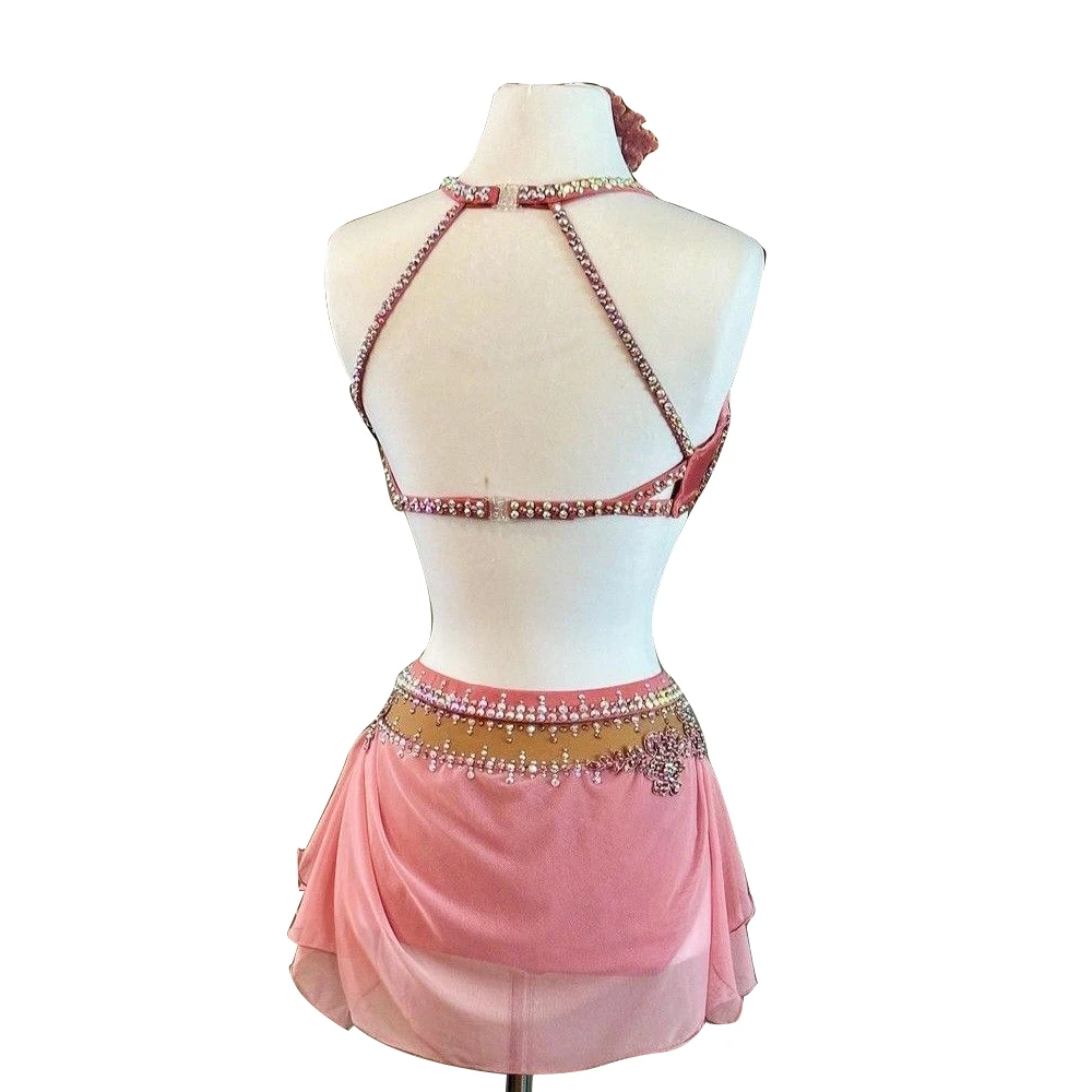 LIUHUO Lyrical Dance Dress Customize Skirts for Girls Jazz Dance Dress for Performanmce