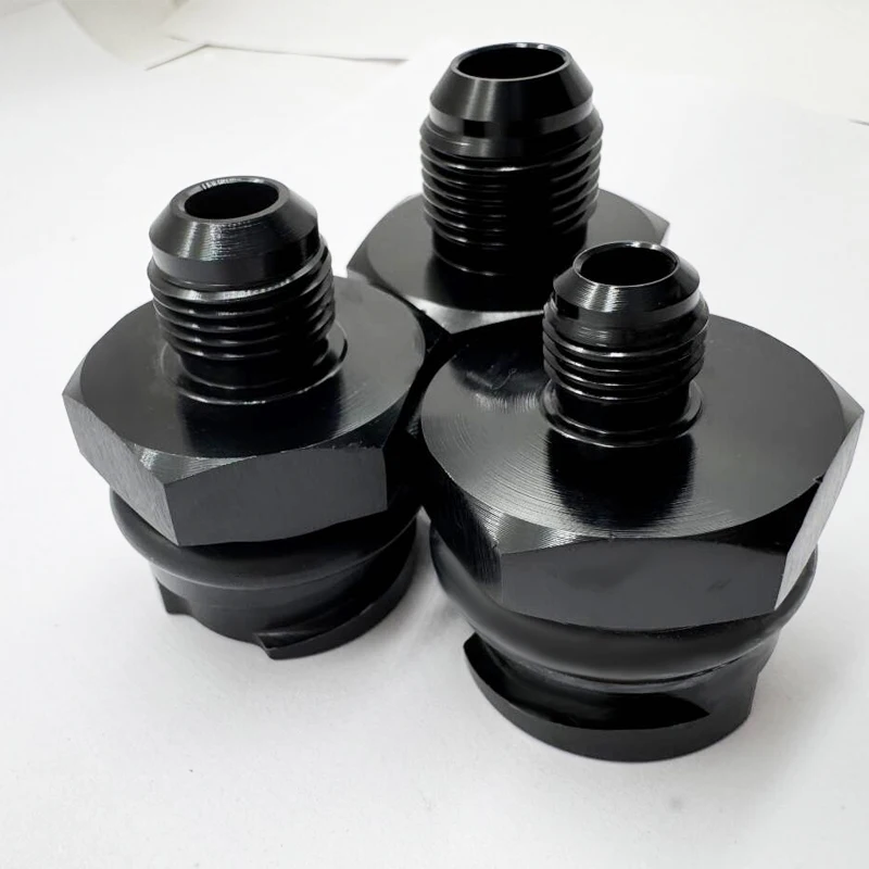 AN6 AN8 AN10 Fitting Billet Aluminum Valve Cover Breather Oil Cap Adapter for Lexus LS1 LS6 LS2 LS3 LS7 Performance