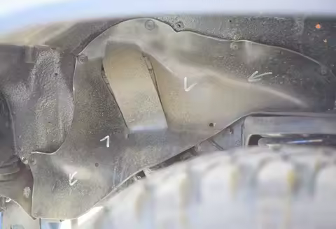 Fender liners, retrofit beam liners, shock absorber liners, and fender accessories for the Nissan Safari Y60.