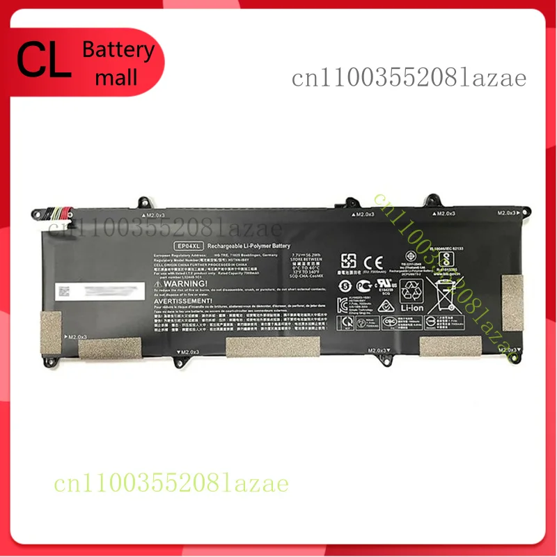 

Новый аккумулятор EP04XL для HP Elite Dragonfly G1 G2 HSTNN-DB9J HSTNN-IB8Y