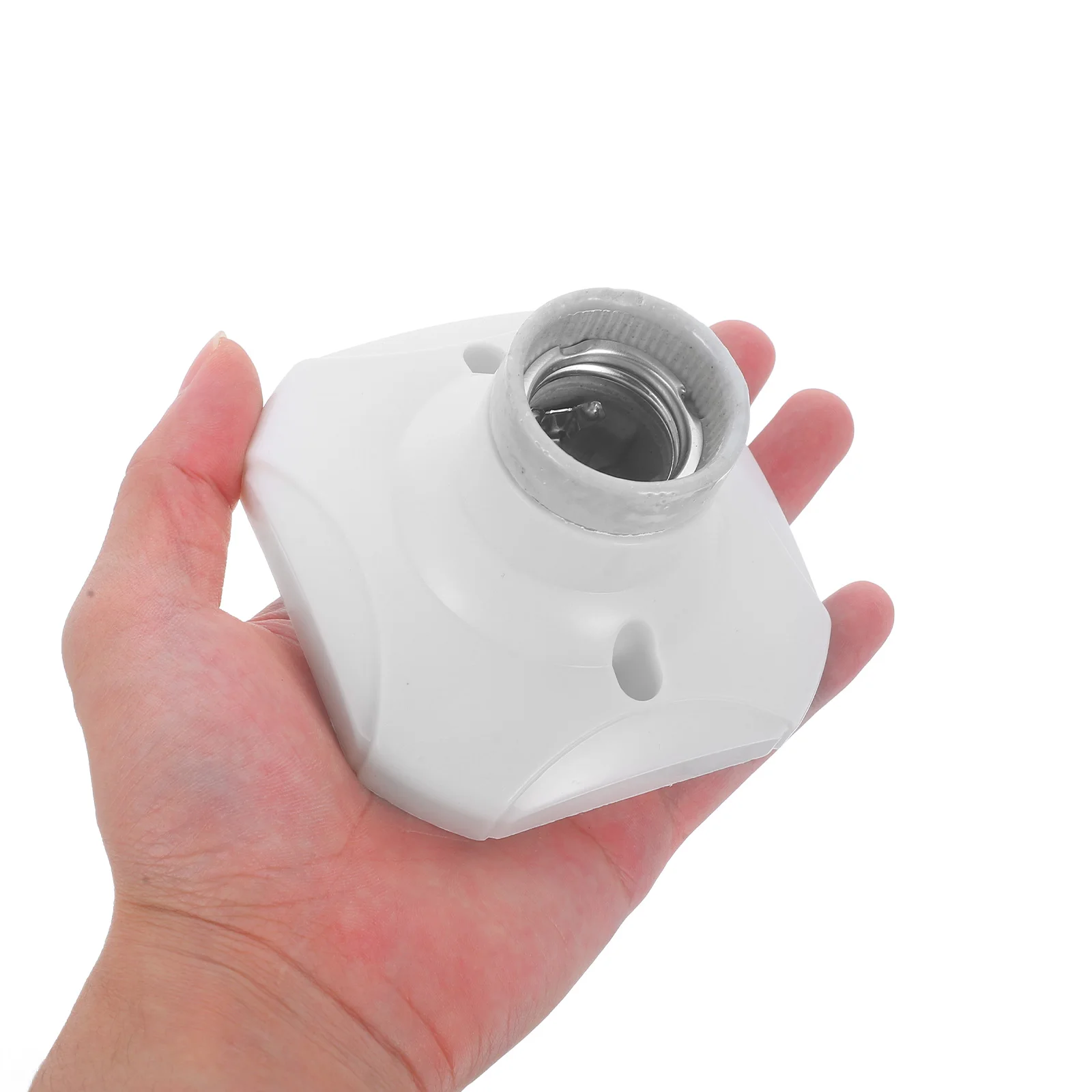 

10pcs Flame Retardant Lamp Holder Socket Ceramic Base Replacement Socket For Bulb Pendant Lamp Hanging Light Accessory