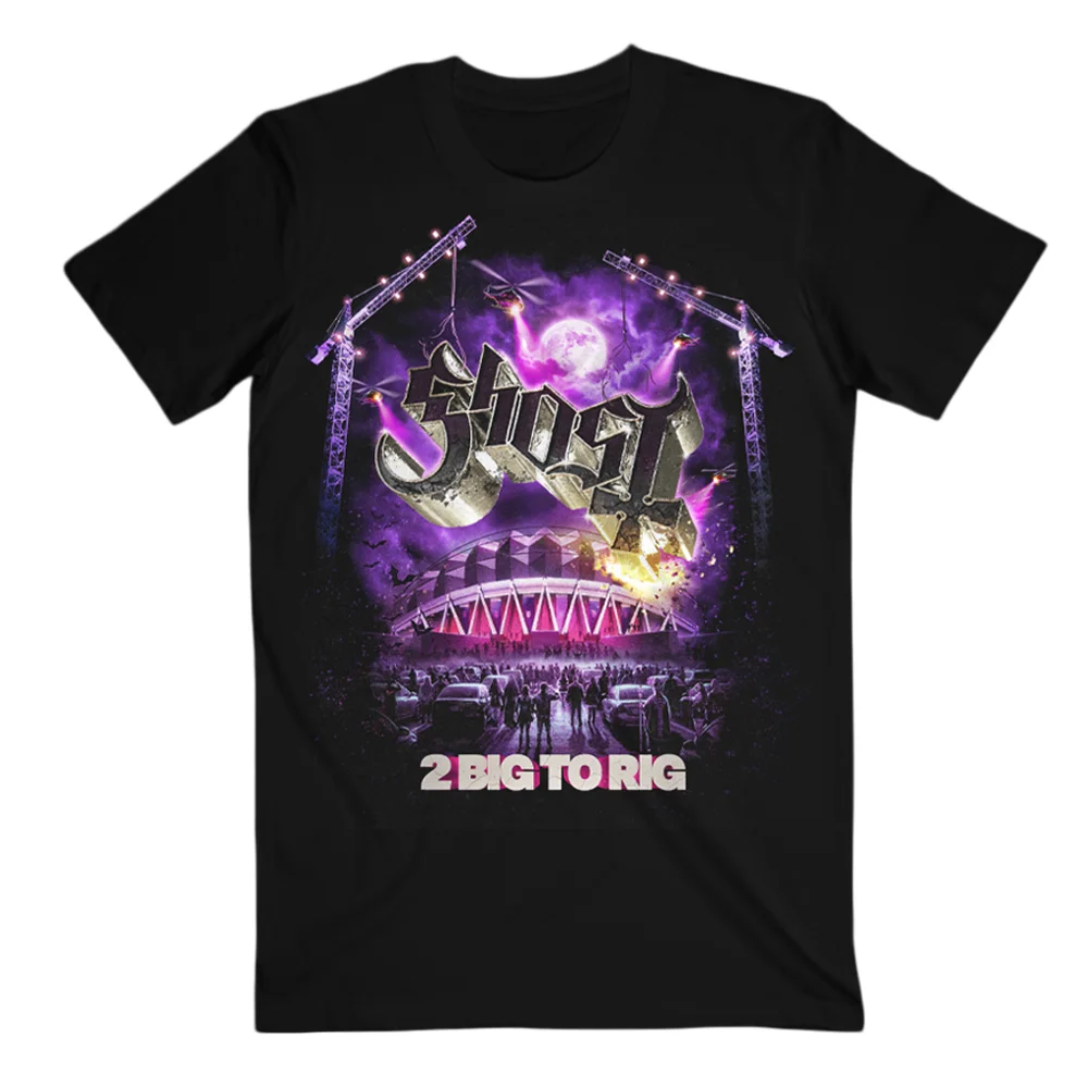 Ghost Band 2 Big To Rig Movie Graphic 2026 Merch Tshirt 100%Cotton Unisex Men‘s Women's T-Shirt Y2k Popular Casual Tee Fan Gifts