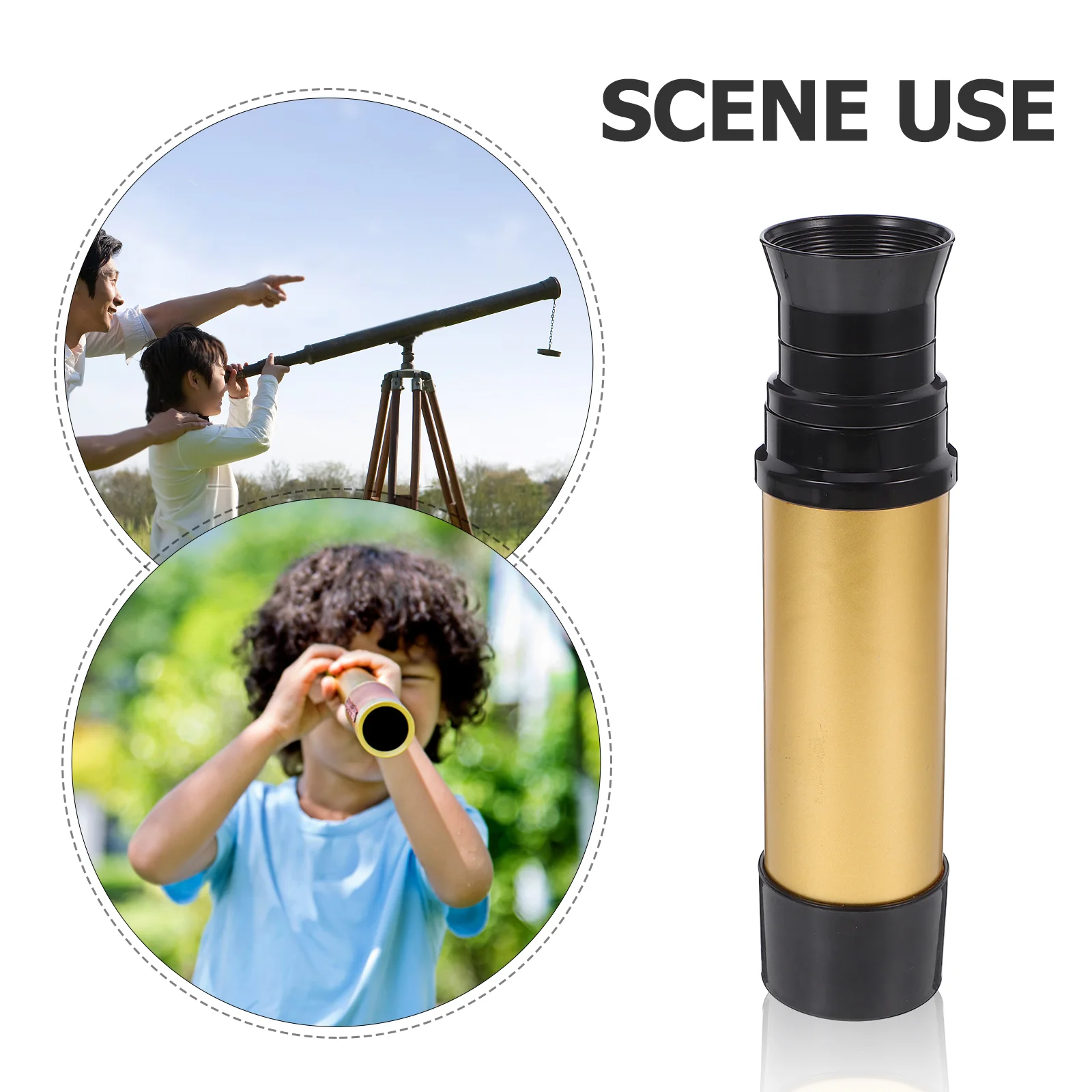 Boy Student Child Children’s Toys Science Experiment Handheld Telescope Fashion for Playing