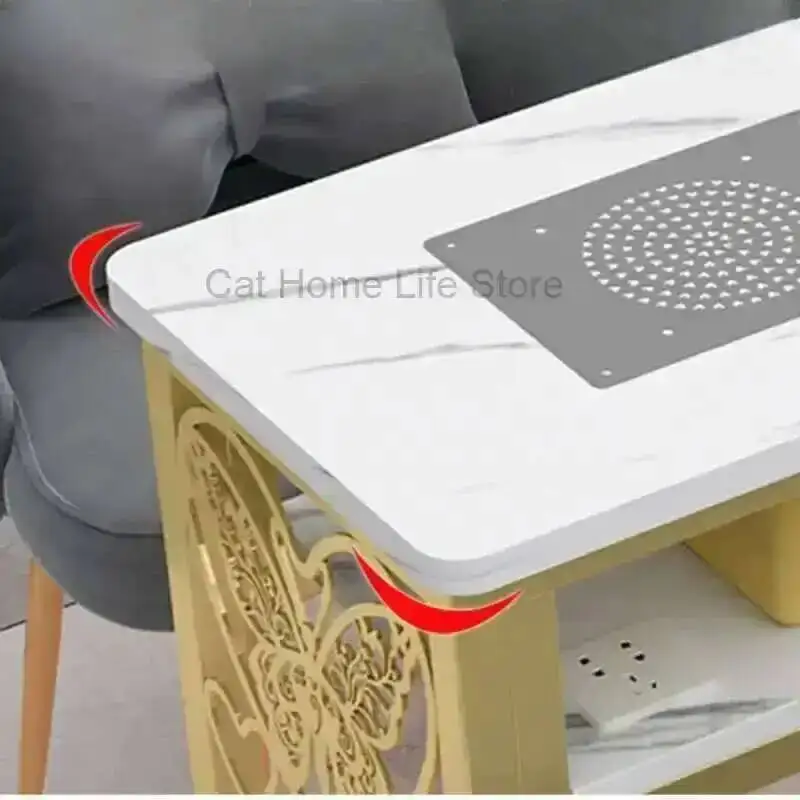 

Stuff Salon Fan Beauty Table Professional Nail Folding Manicure Portable Desk Tech Prosthesis Foldable Vacuum Cleaner Tables Bar