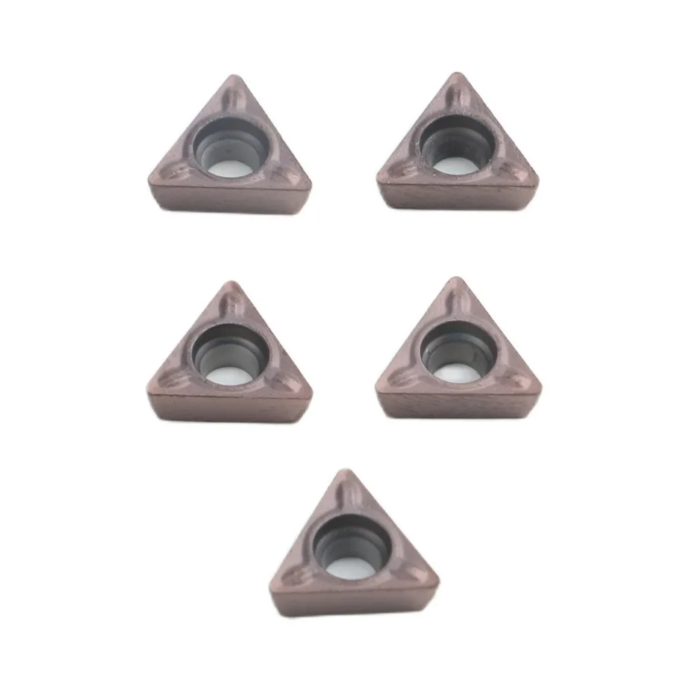 Carbide Inserts for Handheld 45 Deg Chamfer Tools Triangular Design Supports Both Straight Chamfer and Curved Edge Processing