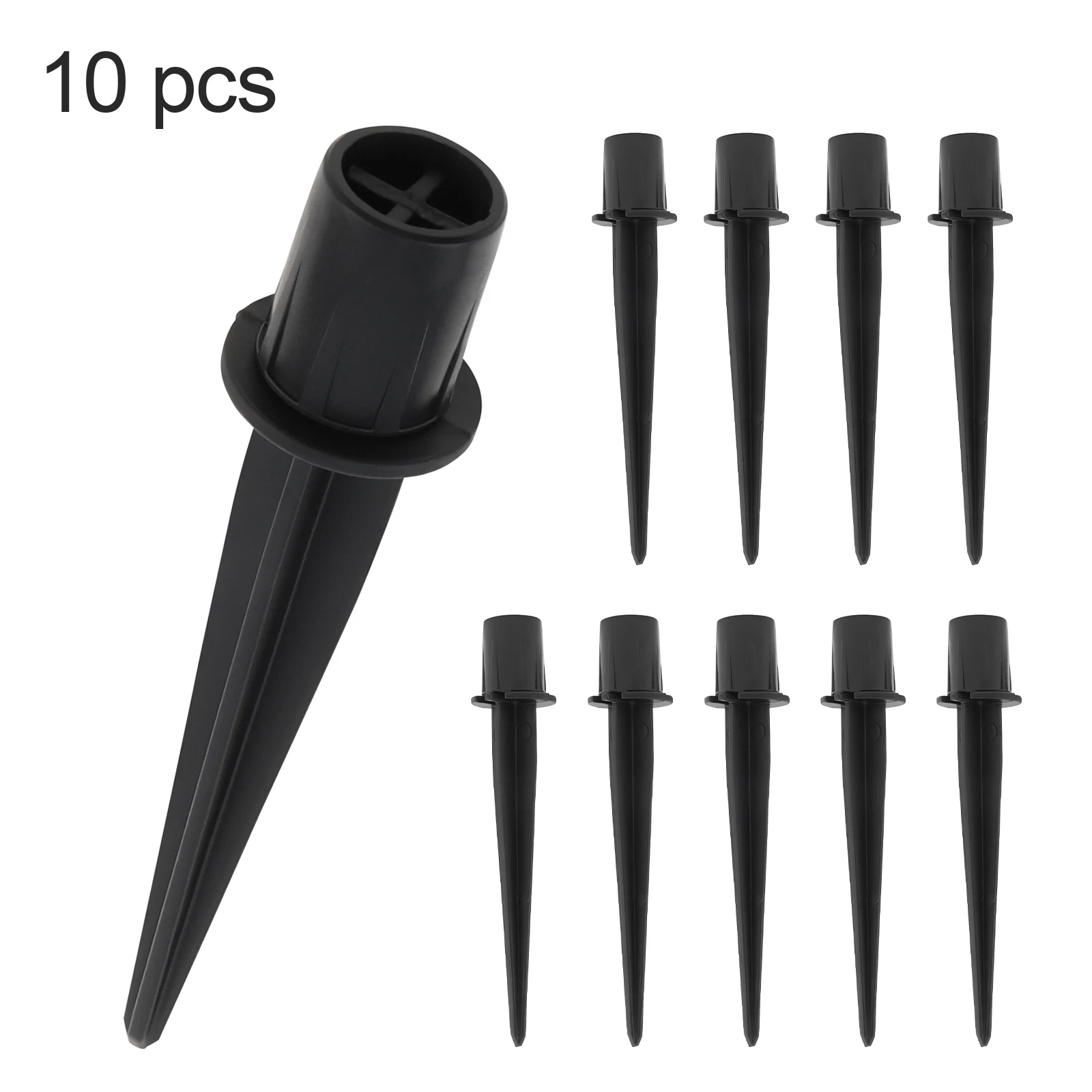 

10pcs Metal Replacement Stakes Outdoor Ground Stake for Garden Lights / Landscape Yard Pathway, Solar Lights Replacements Stake