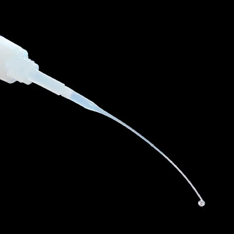 100pcs Micro-Tips Glue Extender Precision CA Glue Applicator 7cm Glue Tips Plastic Glue For Improve Accuracy Of Glue Application