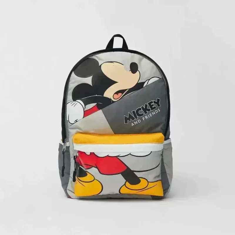 Disney Mickey's new children's backpack cartoon cute and lightweight shoulder college going out schoolbag