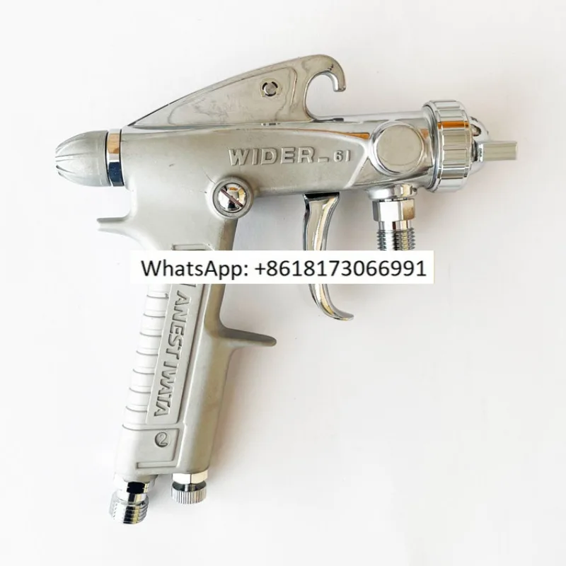 W61 spray gun W-61 Japanese Iwata pneumatic spray paint gun automotive furniture topcoat high atomization upper and lower pots