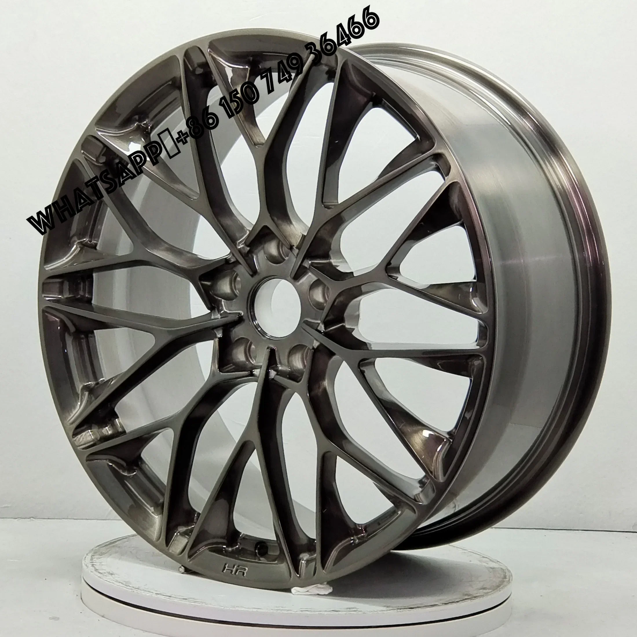 

6061-T6 Brushed Grey Forged Car Wheels P200 Lightweight Polished Forged Factory Custom Passenger Car Forged Wheels Allo