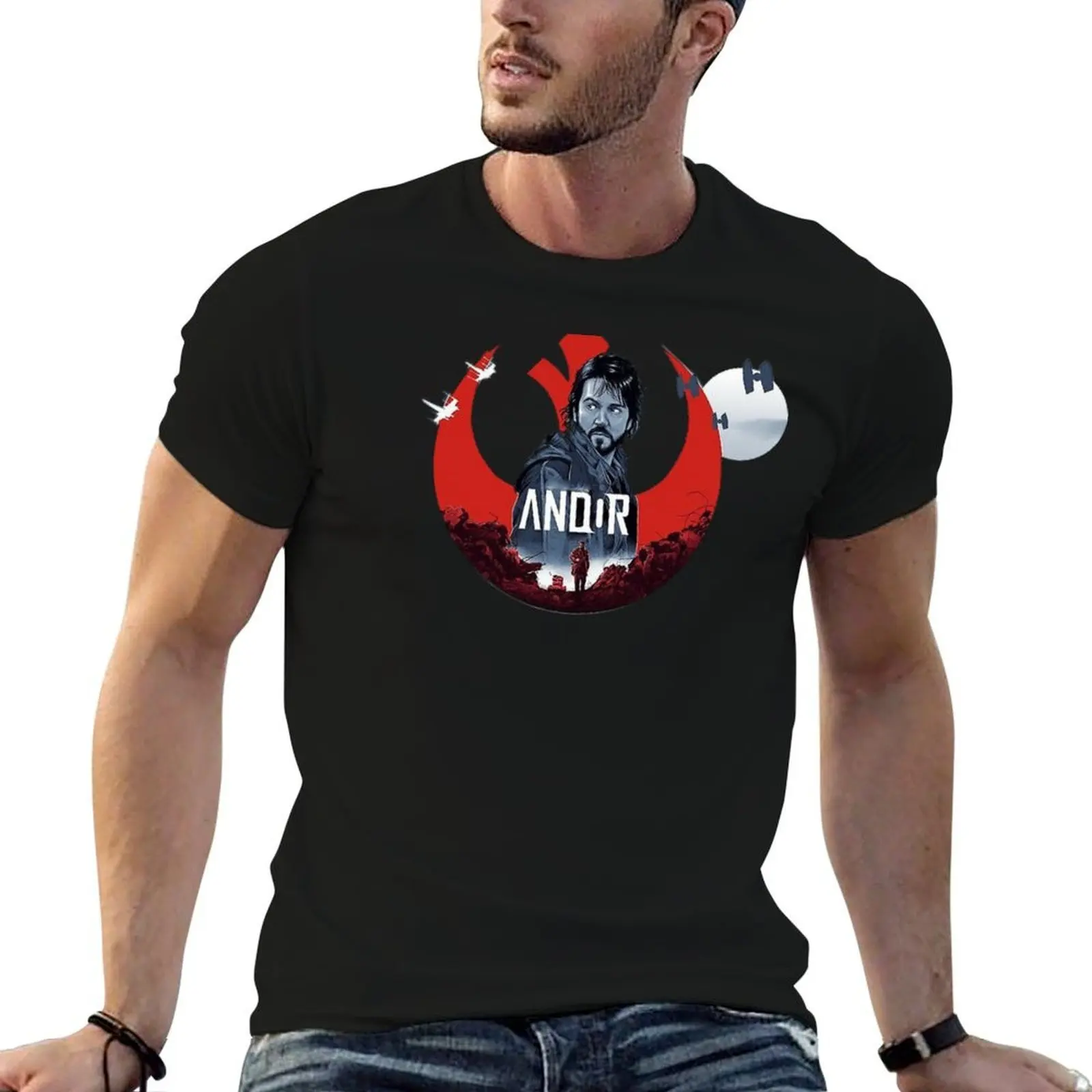 

Andor T-Shirt t shirts cotton 100% t shirts for man pack cotton black cotton t-shirt plain for man package T-Shirt